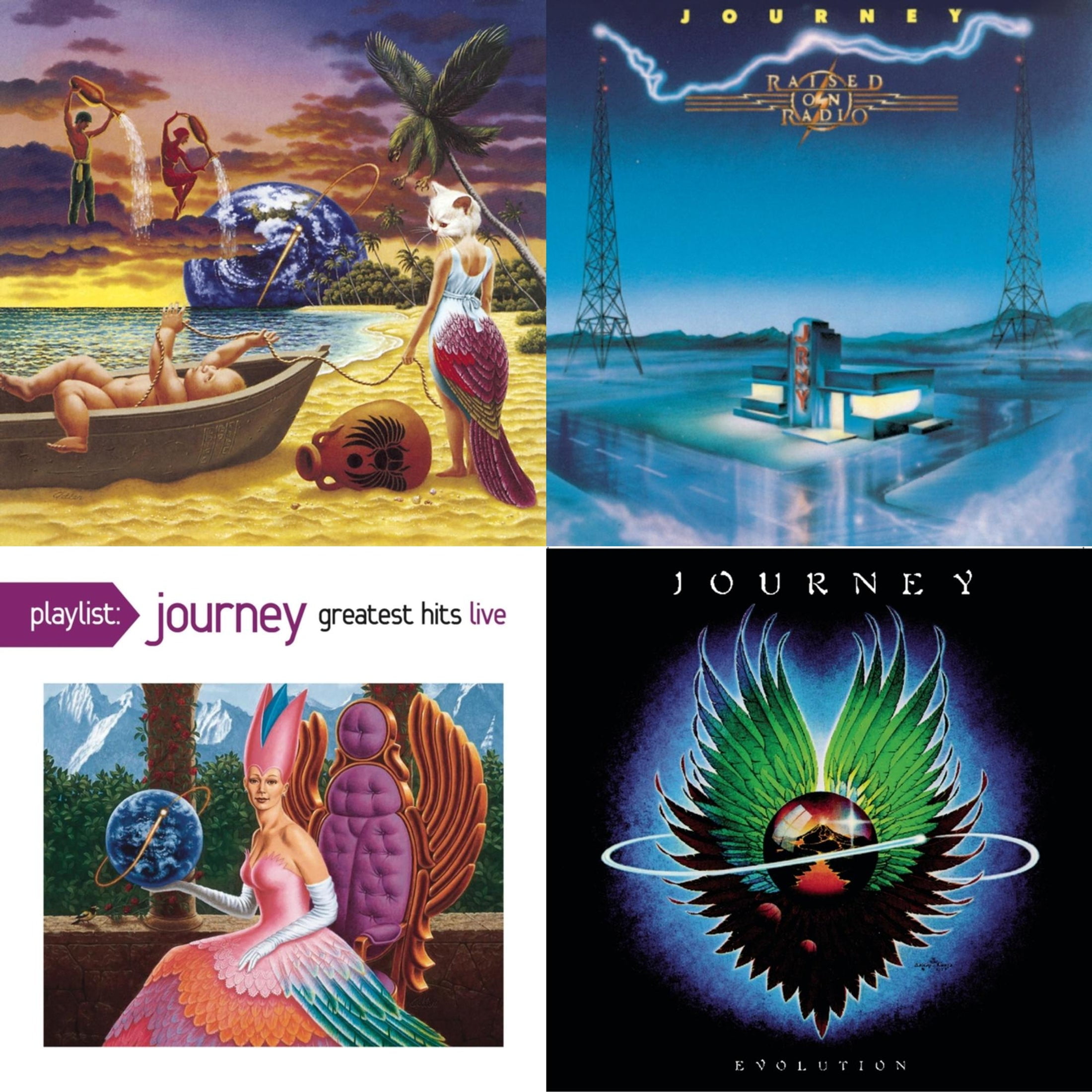 Trial By Fire & Raised On Radio & Playlist: Journey Greatest Hits Live ...