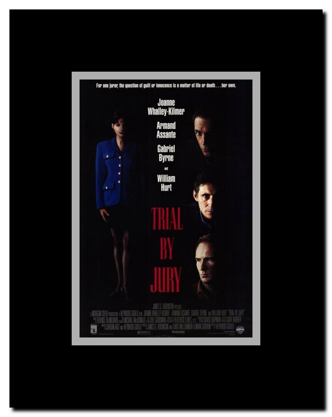 Trial By Jury Framed Movie Poster