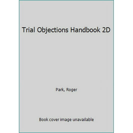 Pre-Owned Trial Objections Handbook 2D (Hardcover) 0071720227 9780071720229