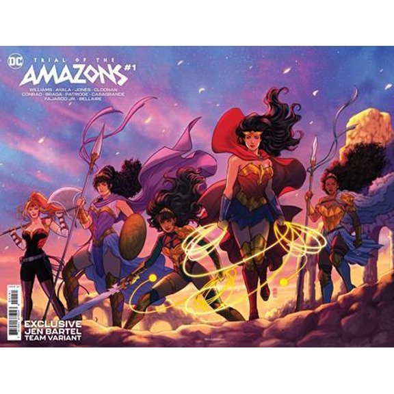 Trial Of The Amazons #1 (of 2) Cvr C Team Jen Bartel Card Stock Var (net) (250 Copy Min Order) DC Comics Comic Book