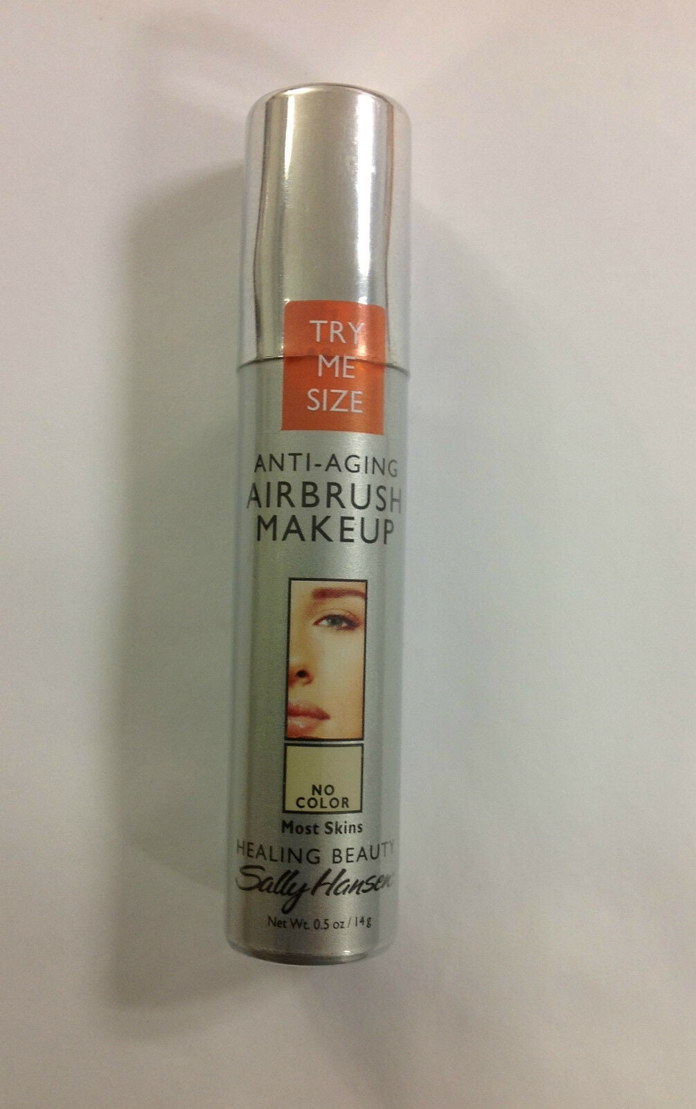 Trial Size Sally Hansen Airbrush Makeup Foundation ( NO COLOR ) Most Skins NEW.