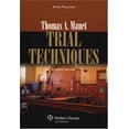 thumbnail image 1 of Pre-Owned Trial Techniques Paperback, 1 of 1