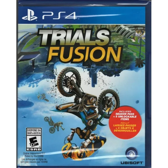 Trials Fusion PS4 (Brand New Factory Sealed) PlayStation 4, PlayStati