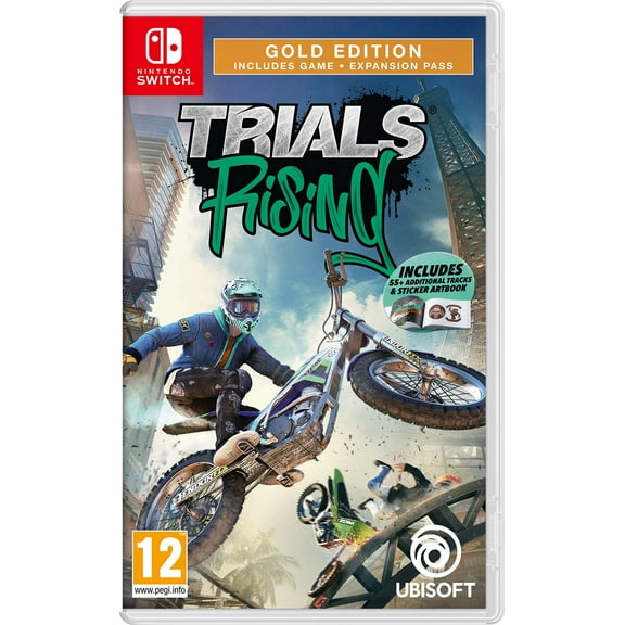 Trials Rising - Gold Edition (Includes 55+ additional Tracks & Sticker Artbook) NSW (Nintendo Switch)