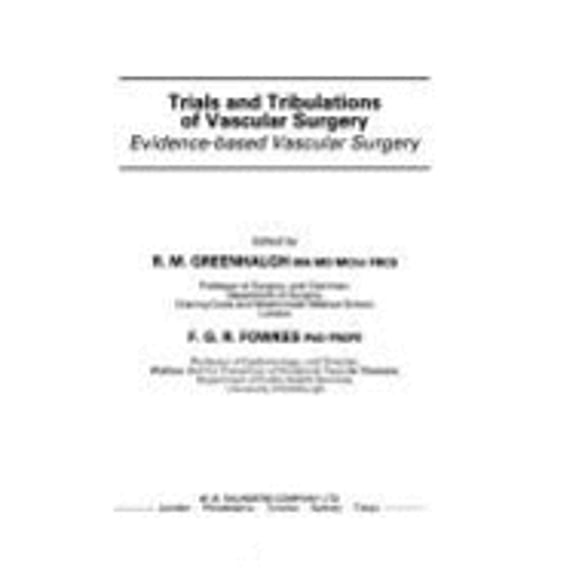 Pre-Owned Trials in Vascular Surgery (Hardcover) by Greenhalgh