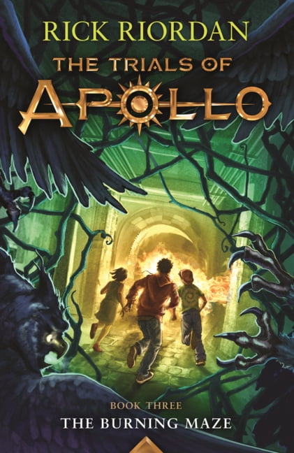 Trials of Apollo Burning Maze, Book 3, (Hardcover)