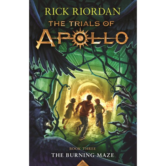 Trials of Apollo Burning Maze, Book 3, (Hardcover)