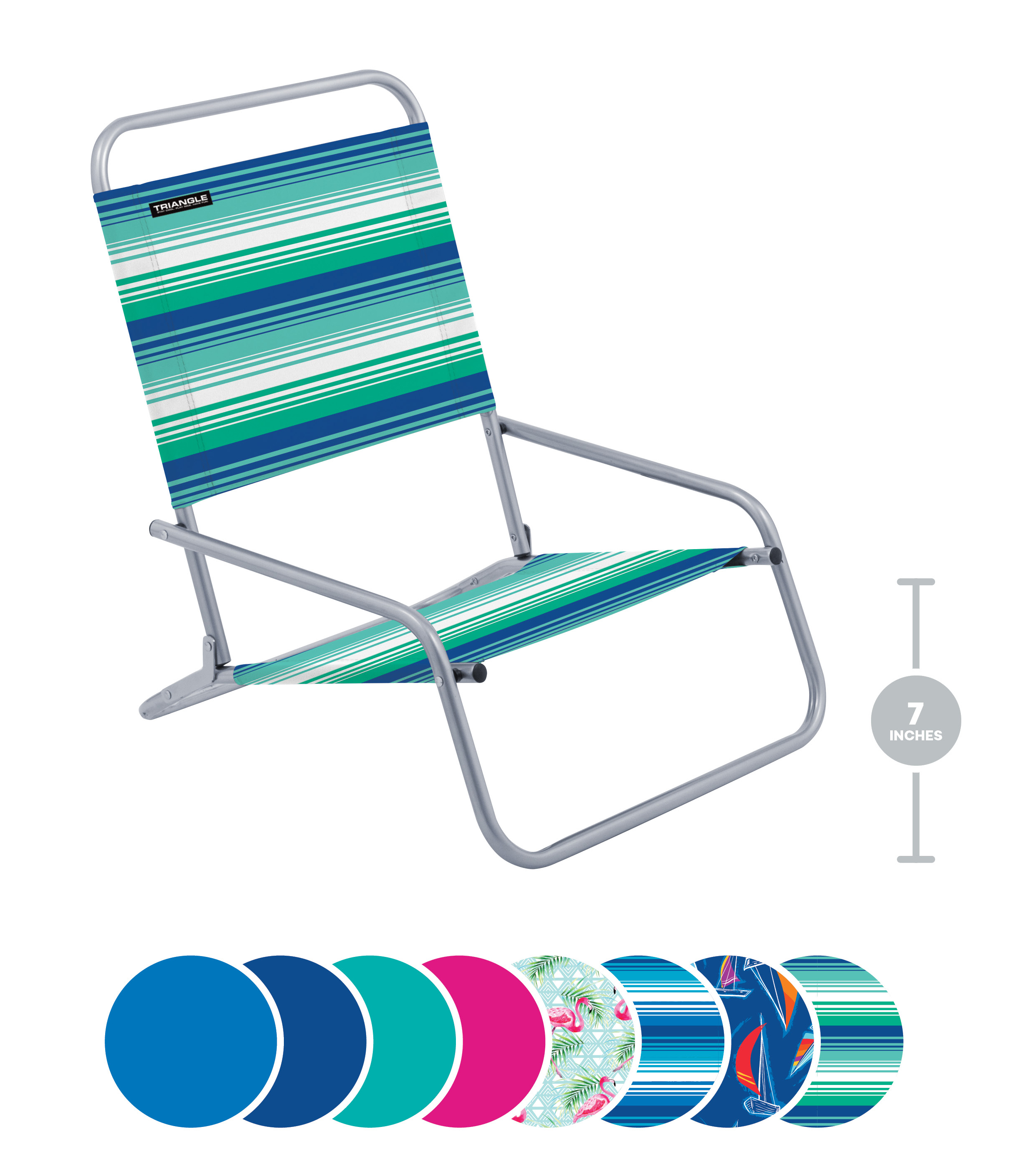 Triangle 1Position Original Sand Beach Chair