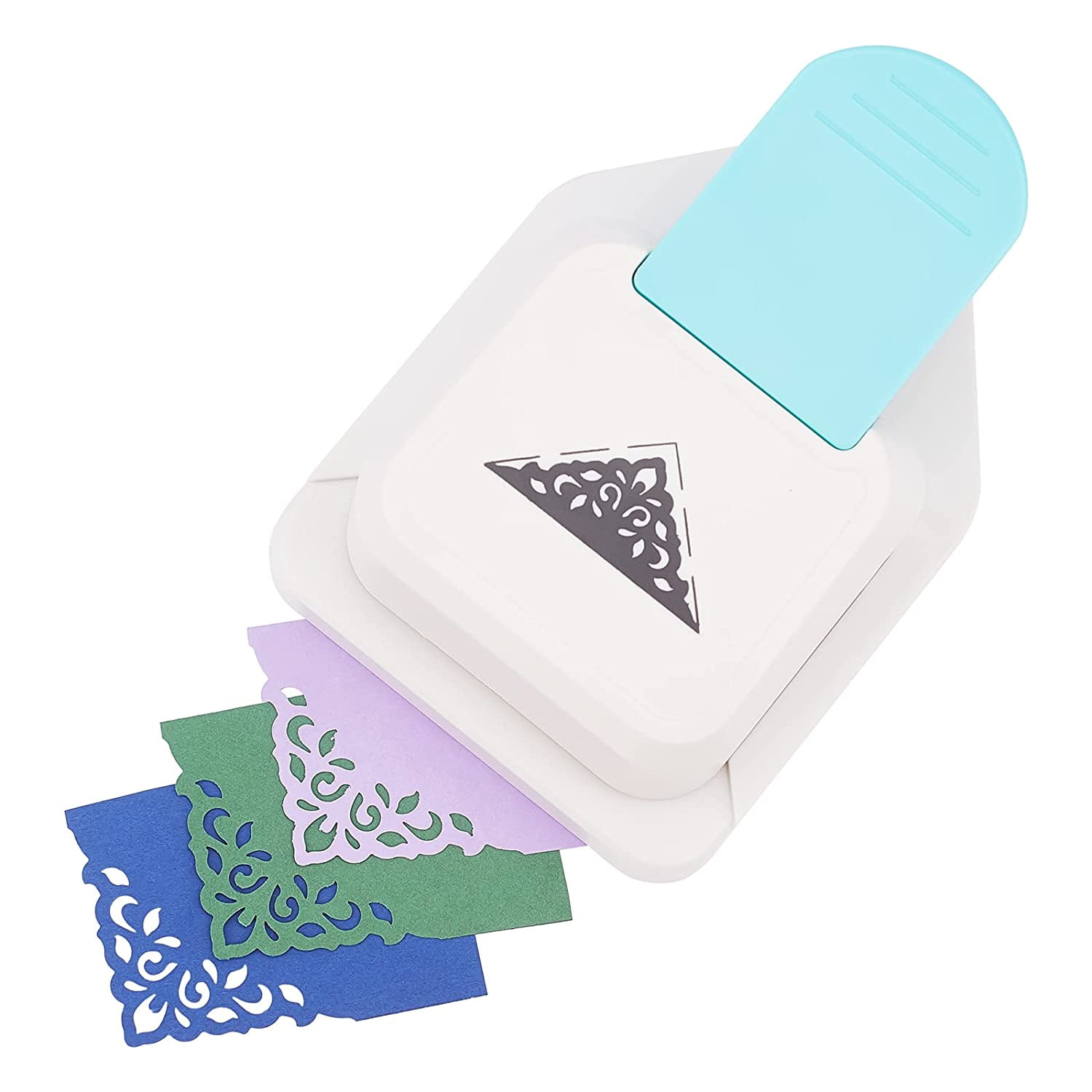Triangular Shape Punch Decorative Paper Corner Puncher, Triangle Flower Shape, Success Tools ...