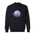 thumbnail image 1 of Triangle And Vaporwave Sweatshirt Men -Image by Shutterstock, Male 5X-Large, 1 of 4