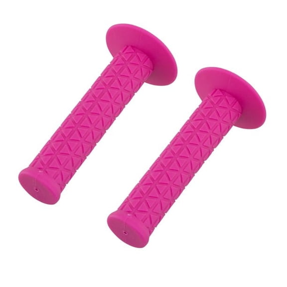 PRO+ Triangle 7/8 in Bicycle Grips Pink BMX