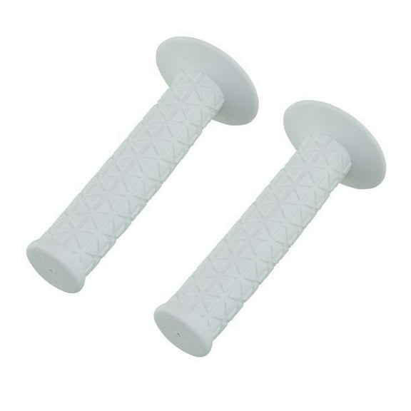 Triangle Bike Grips White