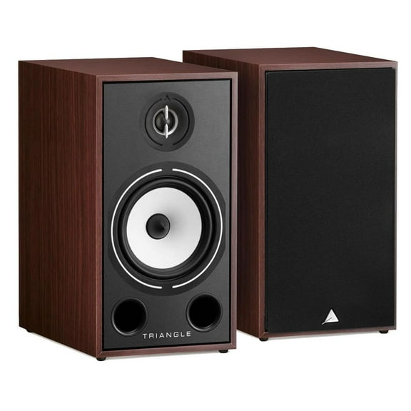 Triangle Borea BR03 100W 2-Way Bookshelf Speakers, Pair, Walnut