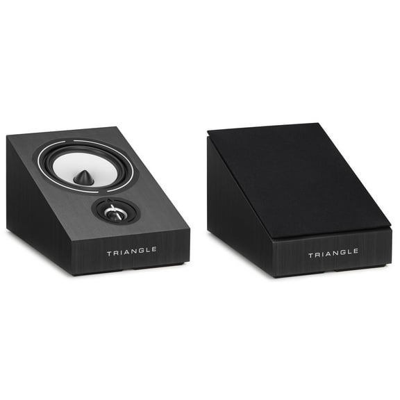 Triangle Borea BRA1 80W 2-Way Home Cinema Surround Sound Speaker, Pair, Black