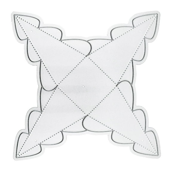 Triangle Box Metal Cutting Dies for Card Making Scrapbooking Paper DIY Template