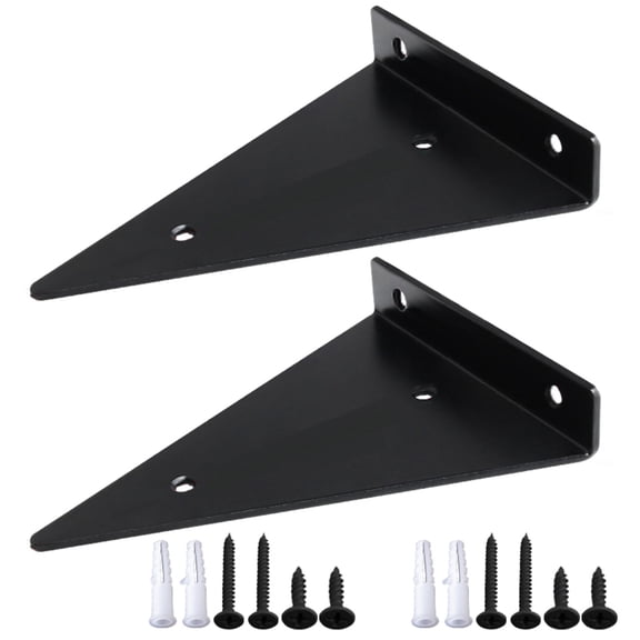 Triangle Bracket Support Wall Shelves Mount Tripod Partition Right Angle Fixed
