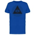 thumbnail image 1 of Triangle & Circle All Seeing Eye T-Shirt Men -Image by Shutterstock, Male 3X-Large, 1 of 2