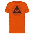 thumbnail image 1 of Triangle & Circle All Seeing Eye Tee Men's -Image by Shutterstock, 1 of 1