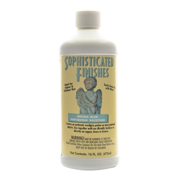 Triangle Coatings Sophisticated Finishes Patina Blue, 16 Oz