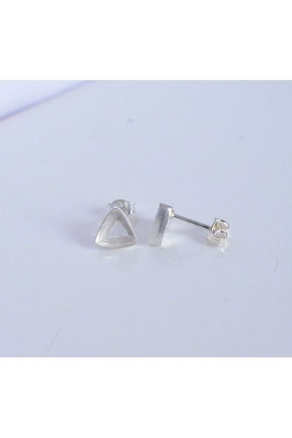 Triangle Collet for Earrings