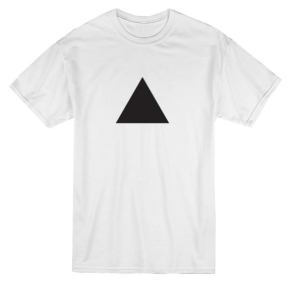 Triangle Complement Matching Couple Graphic Men's T-shirt