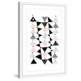 thumbnail image 1 of "Triangle Dance" Framed Painting Print, 1 of 6