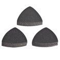thumbnail image 1 of Triangle Detail Sandpaper Set 60/80/100 Grit 3-1/2 Inch Hook and Loop Silicon Carbide Sanding Pads 30 Pack, 1 of 6