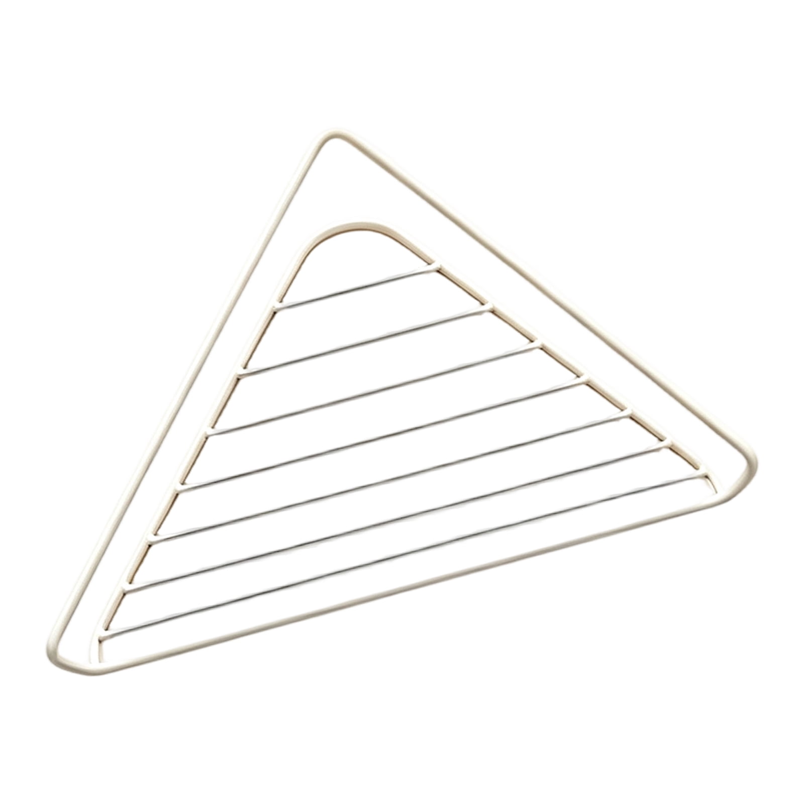 Triangle Drying Rack For Sink Corner Open Slatted Iron Sink Draining ...