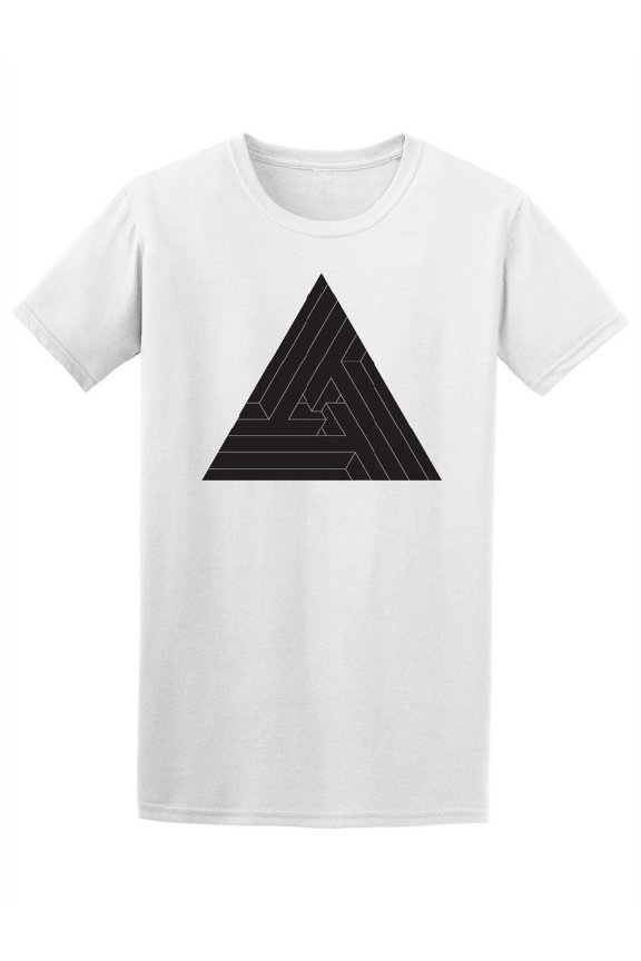 Triangle Element With Lines Tee Men's -Image by Shutterstock