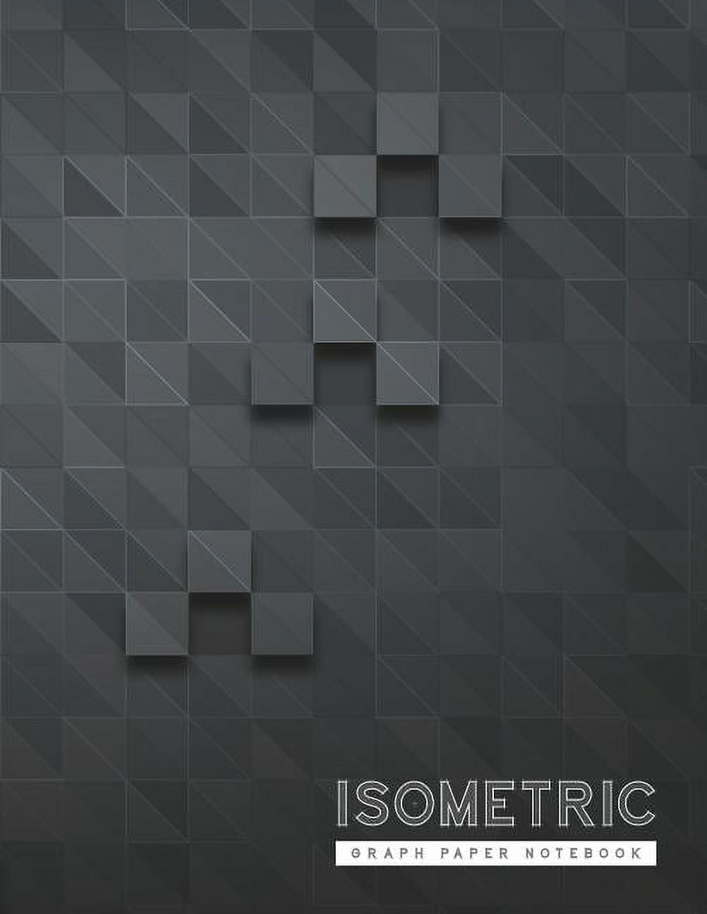 Triangle Engineering Notebook Isometric Graph Paper Notebook: 3D Graph Paper 1/4 Inch Equilateral Triangle Engineer Notebook Drafting Paper Isometric pad, Book 5, (Paperback)