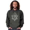 thumbnail image 1 of Triangle Eye Star Symbolic Spirit Hoodie Sweatshirt Women Men Brisco Brands S, 1 of 6