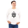 thumbnail image 1 of Triangle Eye Star Symbolic Spirit Long Sleeve TShirt Men Women Brisco Brands L, 1 of 6
