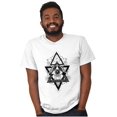 thumbnail image 1 of Triangle Eye Star Symbolic Spirit Men's Graphic T Shirt Tees Brisco Brands L, 1 of 4