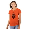 thumbnail image 1 of Triangle Eye Star Symbolic Spirit Womens Fitted Plus Size Graphic Tee Brisco Brands 2X, 1 of 5