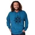 thumbnail image 1 of Triangle Eye Wheel Symbolic Spirit Hoodie Sweatshirt Women Men Brisco Brands 4X, 1 of 6