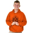 thumbnail image 1 of Triangle Eye Wheel Symbolic Spirit Unisex Plus Fleece Graphic Hoodie Brisco Brands 2X, 1 of 5