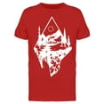 thumbnail image 1 of Triangle Forest Graphic T-Shirt Men -Image by Shutterstock, Male Small, 1 of 2