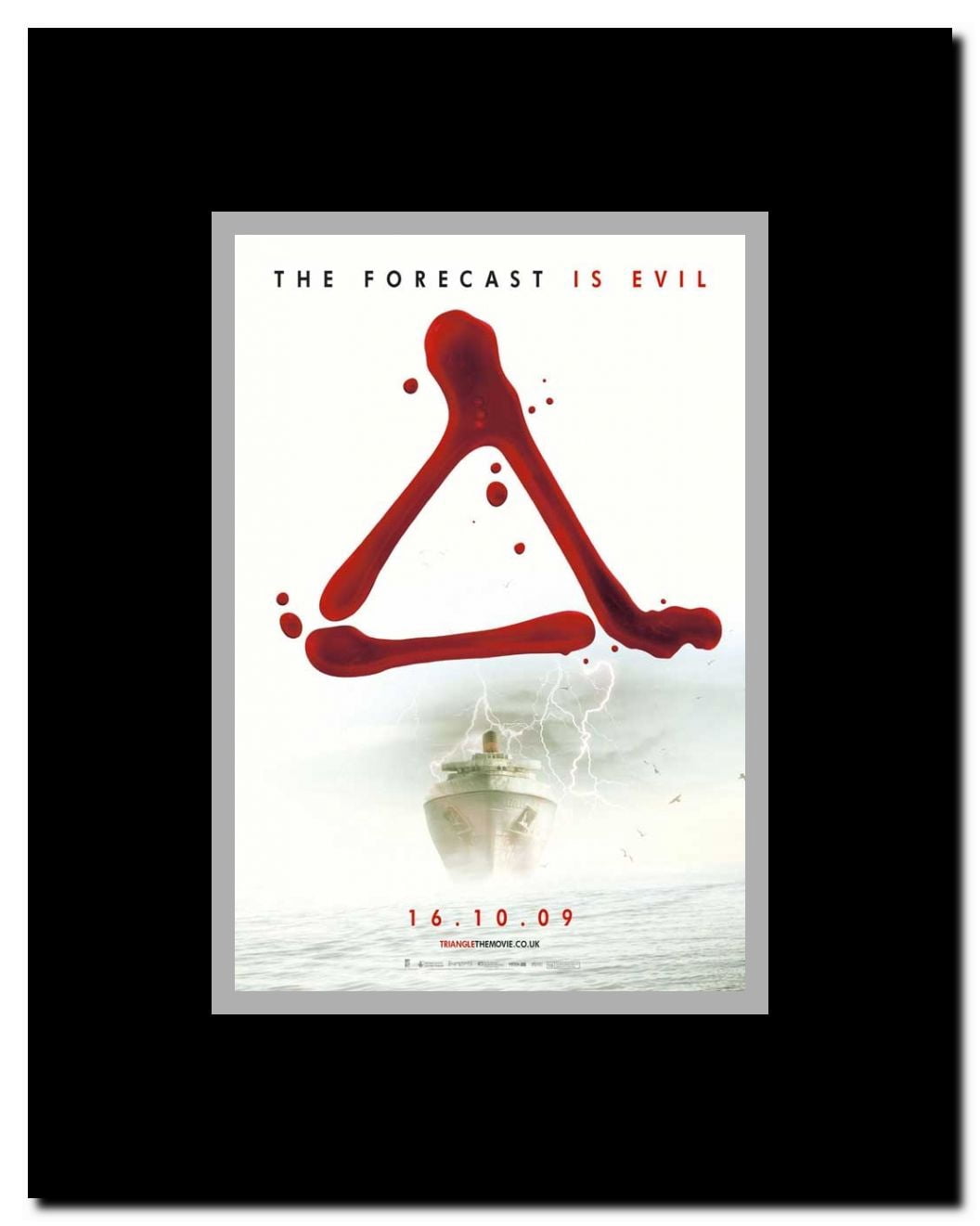 Triangle Framed Movie Poster