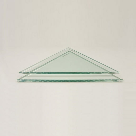 Triangle Glass Only Shelf By Spancraft Glass
