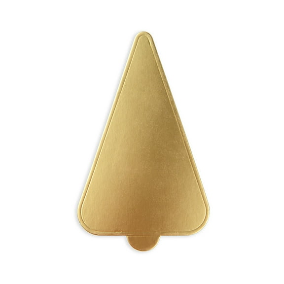 Triangle Gold Paper SturdyServe Base - 3" x 4 3/4" - 200 count box
