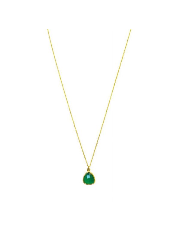Triangle Green Onyx