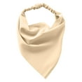 thumbnail image 1 of Triangle Head Scarf Wide Headbands Non Slip Knotted Hair Bands Elastic Turban Head Wraps Boho Hair Accessories Hair Bands for Women's Hair, 1 of 3