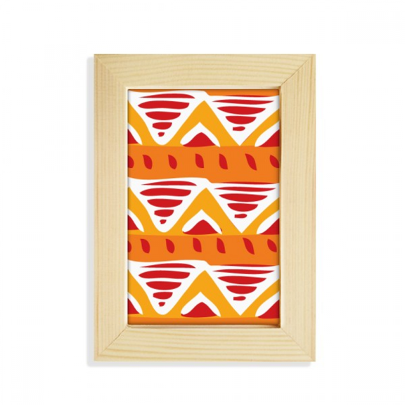 Triangle Hills Mexico Totems Ancient Civilization Desktop Display Photo Frame Picture Art Painting 5x7 inch