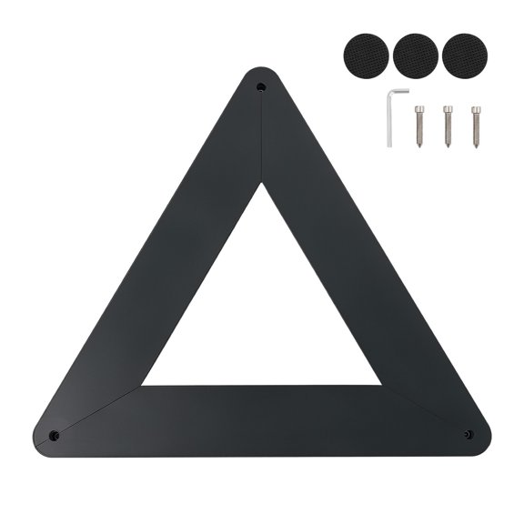 Triangle Hockey Passer Multi Angle Rebounder Passing Aid Off Ice On Ice Portable Trainer for Puck Control Shooting Practice