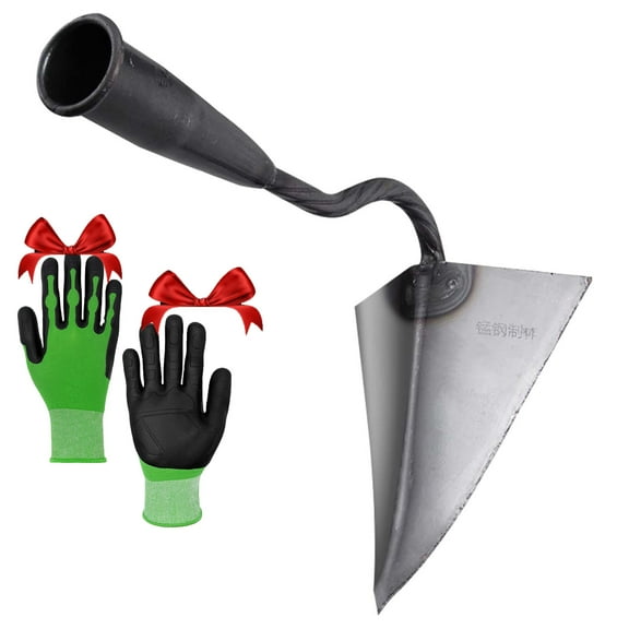 Triangle Hoe Plow Digger Tool,Garden Hole Digger,Triangle Hoe Plow Digger Tool,Shovel Drill Mattock Soil Man Rakes Hole Weeding Garden Post Land Hoe Head Digging Ditches Hoe Planting Hoe Iron