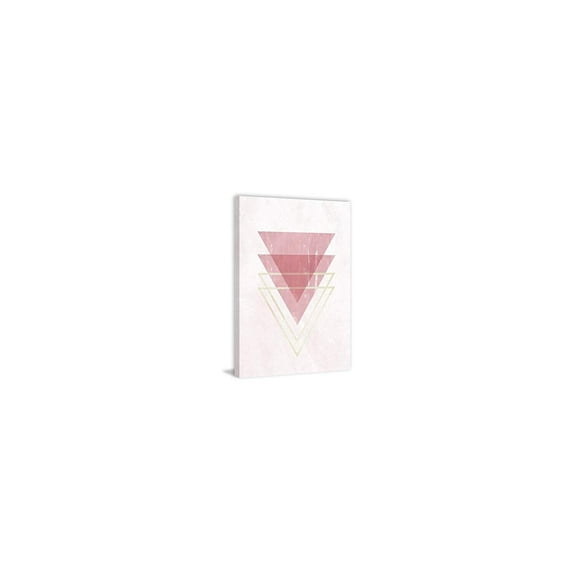 Triangle Inverses Canvas Wall Art