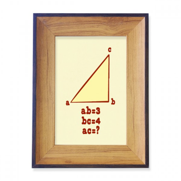 Triangle Length Illustration Pattern Photo Frame Exhibition Display Art Desktop Painting