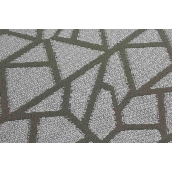Triangle Metallic Jacquard Fabric, 58 Inch. in Width, | Home Decor