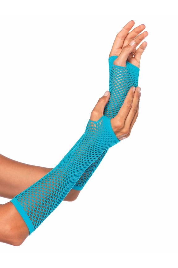Triangle Net Fingerless Gloves