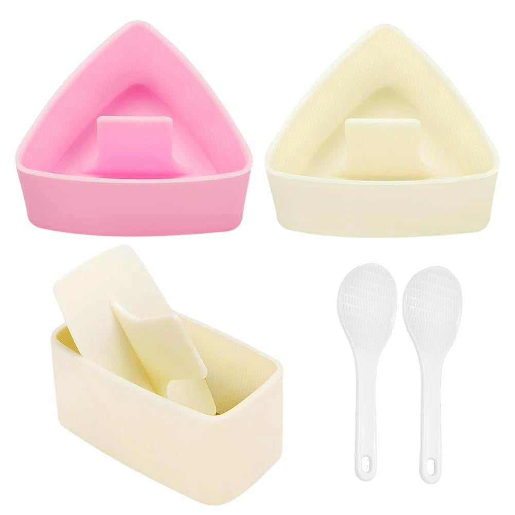 Triangle Onigiri Mold Kit - Musubi Press Maker Triangle Rice Ball Mold ...